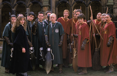 Slytherin Quidditch Captain Marcus Flint