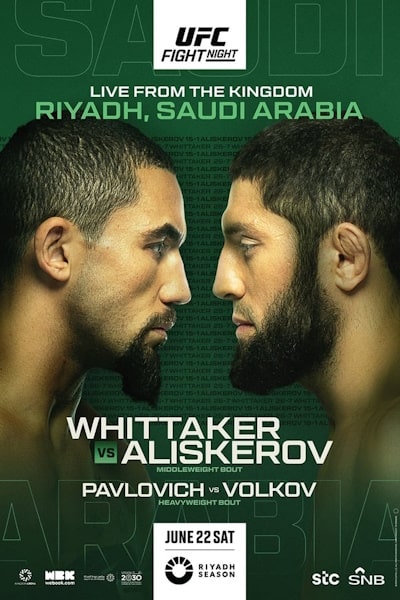 UFC on ABC 6: Whittaker vs Aliskerov