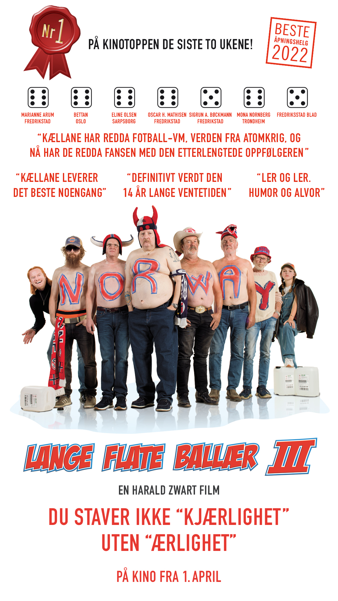 Lange flate ball&aelig;r III